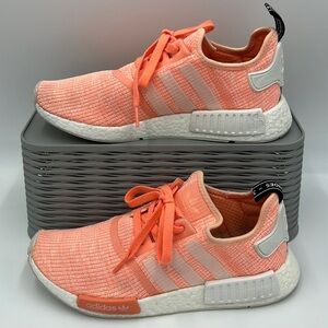 Adidas Women’s NMD R1 Runner Sun Glo White Peach